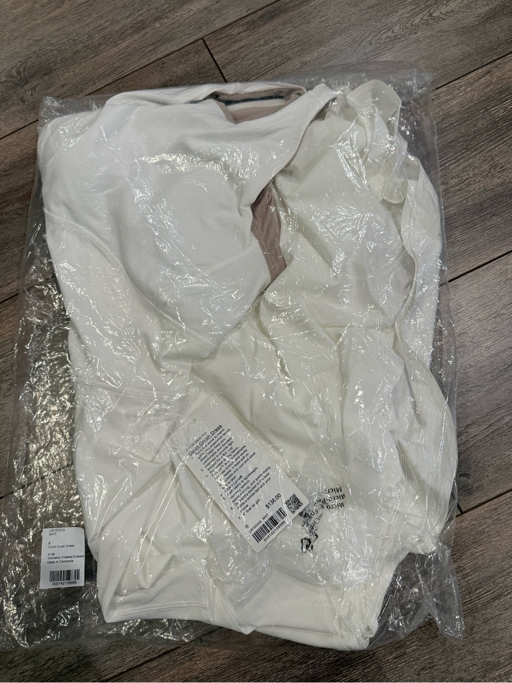 Brand new Lululemon Court Crush Dress white size 8 - Picture 8 of 10